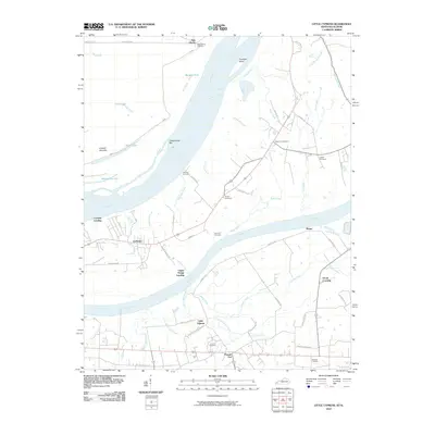 2010 Map of Little Cypress, 2010 Print