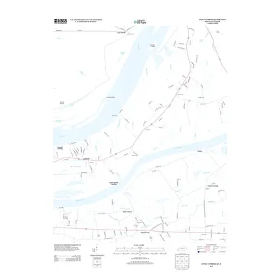 2013 Map of Little Cypress, 2013 Print