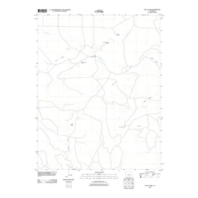 2010 Map of Little Dome, 2010 Print