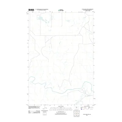 2012 Map of Little Eagle NW, 2012 Print