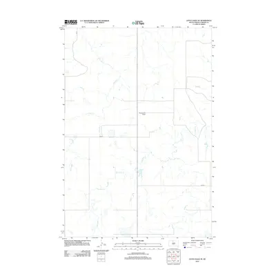 2012 Map of Little Eagle SE, 2012 Print