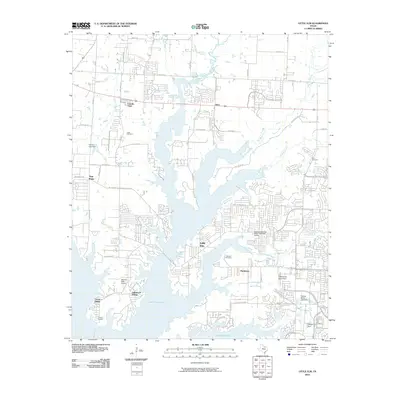 2010 Map of Little Elm, 2010 Print