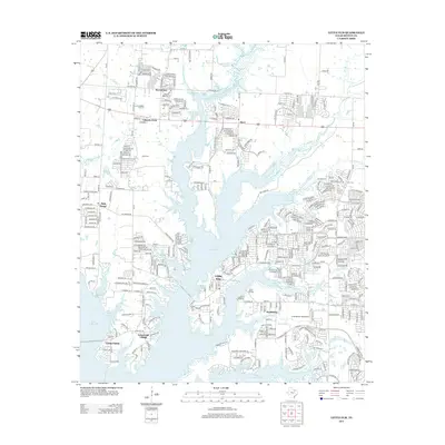 2013 Map of Little Elm, 2013 Print