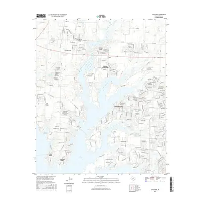 2016 Map of Little Elm, 2016 Print