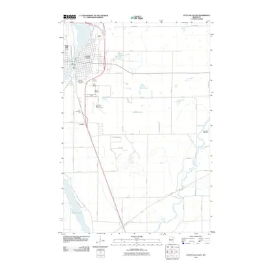 2010 Map of Little Falls East, 2010 Print