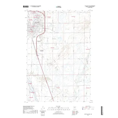 2019 Map of Little Falls East, 2019 Print