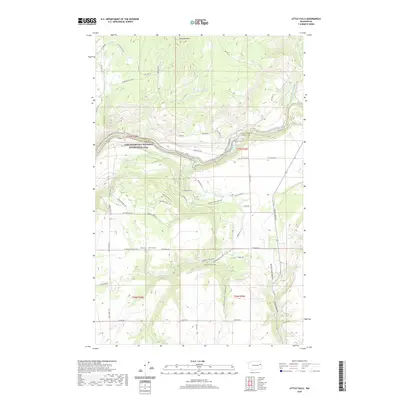 2020 Map of Little Falls, 2020 Print