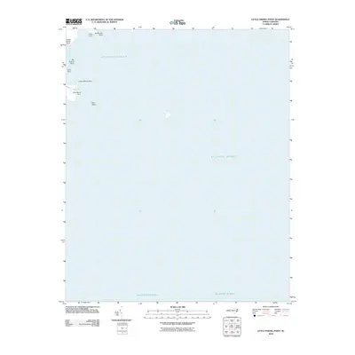 2010 Map of Little Fishing Point, 2010 Print