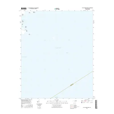 2016 Map of Little Fishing Point, 2016 Print