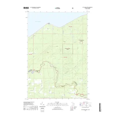 2019 Map of Little Girls Point, 2019 Print