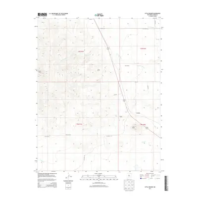 2013 Map of Little Grande, 2013 Print