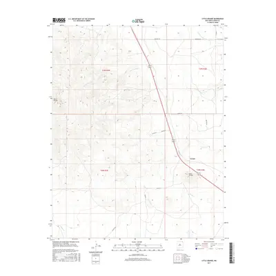 2017 Map of Little Grande, 2017 Print