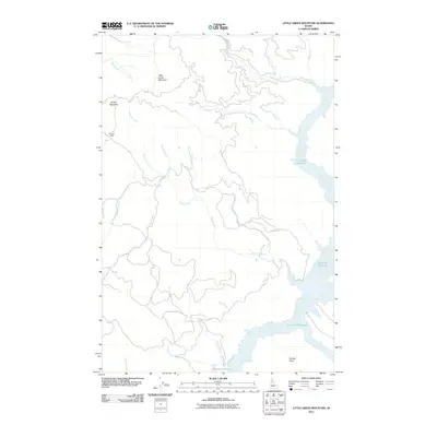 2011 Map of Little Green Mountain, 2011 Print
