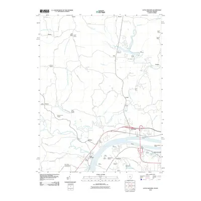 2010 Map of Little Hocking, 2010 Print