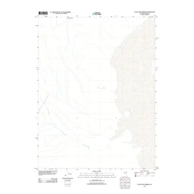 2012 Map of Little Hot Springs, 2012 Print