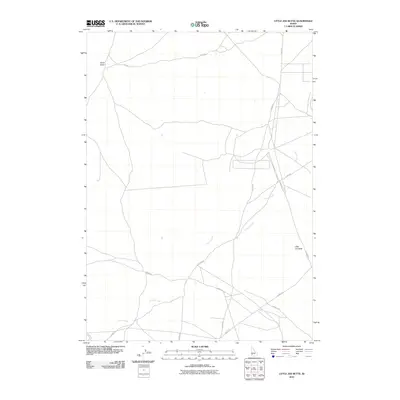 2010 Map of Little Joe Butte, 2010 Print