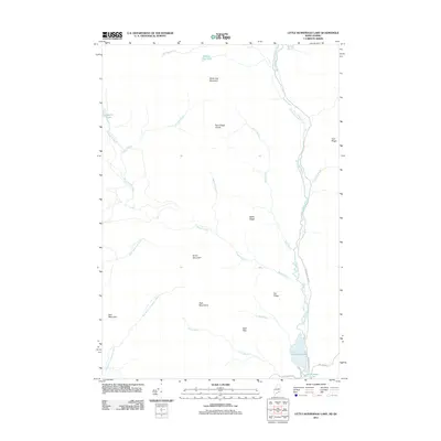 2011 Map of Little Kennebago Lake, 2011 Print