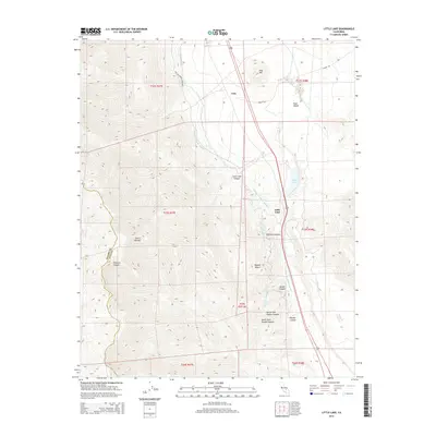 2015 Map of Little Lake, 2015 Print