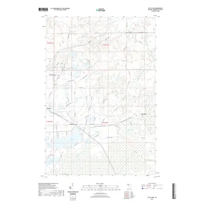 2019 Map of Little Lake, 2019 Print