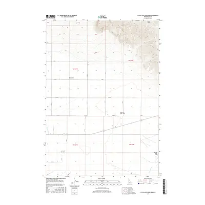 2017 Map of Little Lost River Sinks, 2017 Print