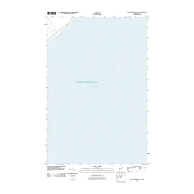 2011 Map of Little Marais OE E, 2011 Print
