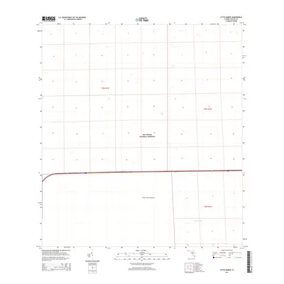 2015 Map of Little Marsh, 2015 Print
