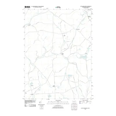 2010 Map of Little Meadows, 2010 Print