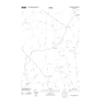 2013 Map of Little Meadows, 2013 Print