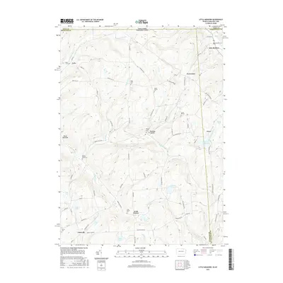 2016 Map of Little Meadows, 2016 Print