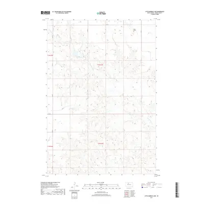 2017 Map of Little Moreau Lake, 2017 Print