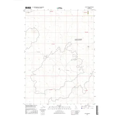 2017 Map of Little Park, 2017 Print