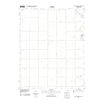 2010 Map of Little Ponderosa, 2010 Print