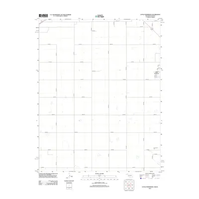 2012 Map of Little Ponderosa, 2012 Print
