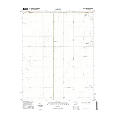 2016 Map of Little Ponderosa, 2016 Print