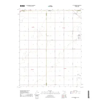 2018 Map of Little Ponderosa, 2018 Print