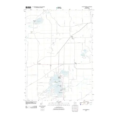 2010 Map of Little Prairie, 2010 Print