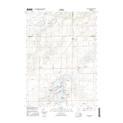 2016 Map of Little Prairie, 2016 Print