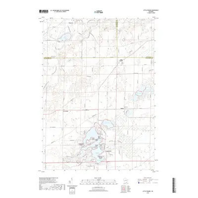 2018 Map of Little Prairie, 2018 Print