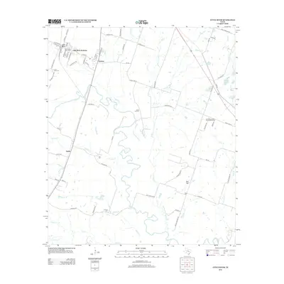 2012 Map of Little River, 2012 Print