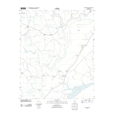 2011 Map of Little River, 2011 Print