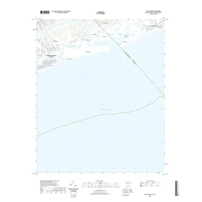 2020 Map of Little River, 2020 Print