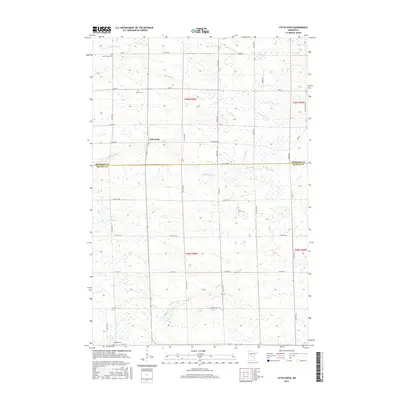 2016 Map of Little Rock, 2016 Print
