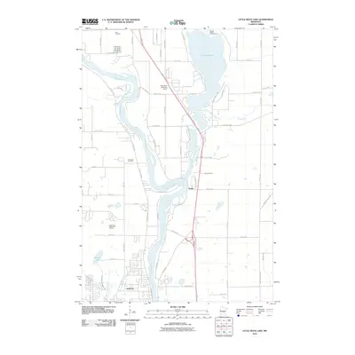 2010 Map of Little Rock Lake, 2010 Print