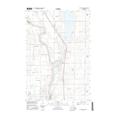 2016 Map of Little Rock Lake, 2016 Print