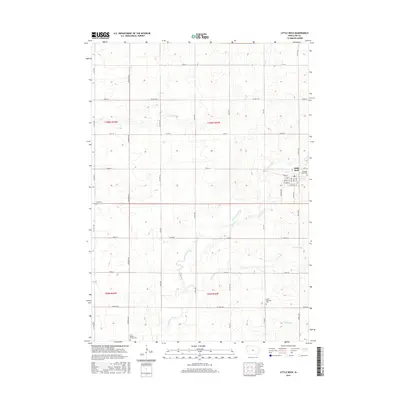 2015 Map of Little Rock, 2015 Print