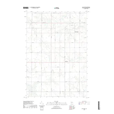 2018 Map of Little Rose, 2018 Print
