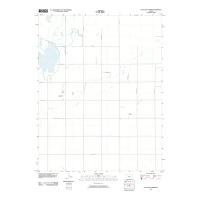 2009 Map of Little Salt Marsh, 2009 Print