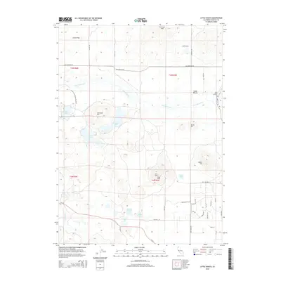 2015 Map of Little Shasta, 2015 Print