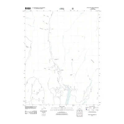 2011 Map of Little Soap Park, 2011 Print