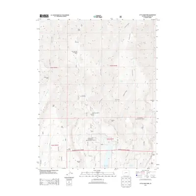2013 Map of Little Soap Park, 2013 Print